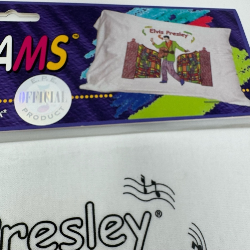 Vintage Elvis Presley Color My Dreams Pillowcase Art Kit by KustomKids NWT - Picture 3 of 8